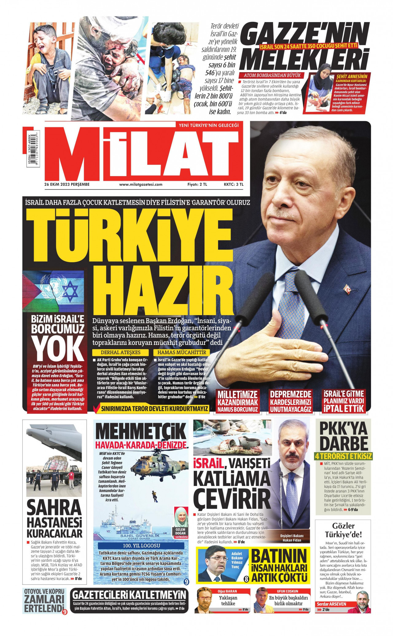 Milat Gazetesi Milat Man Et Oku Haberler Ekim