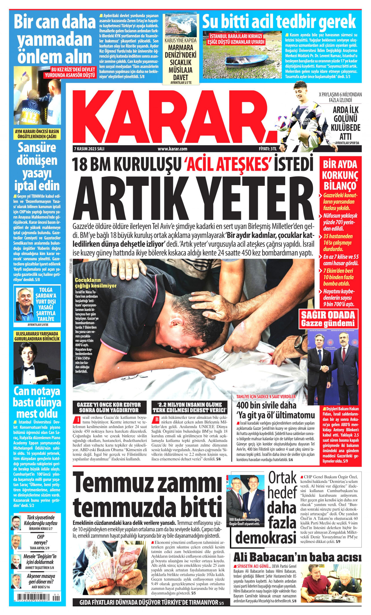 Karar Gazetesi Karar Man Et Oku Haberler Kas M