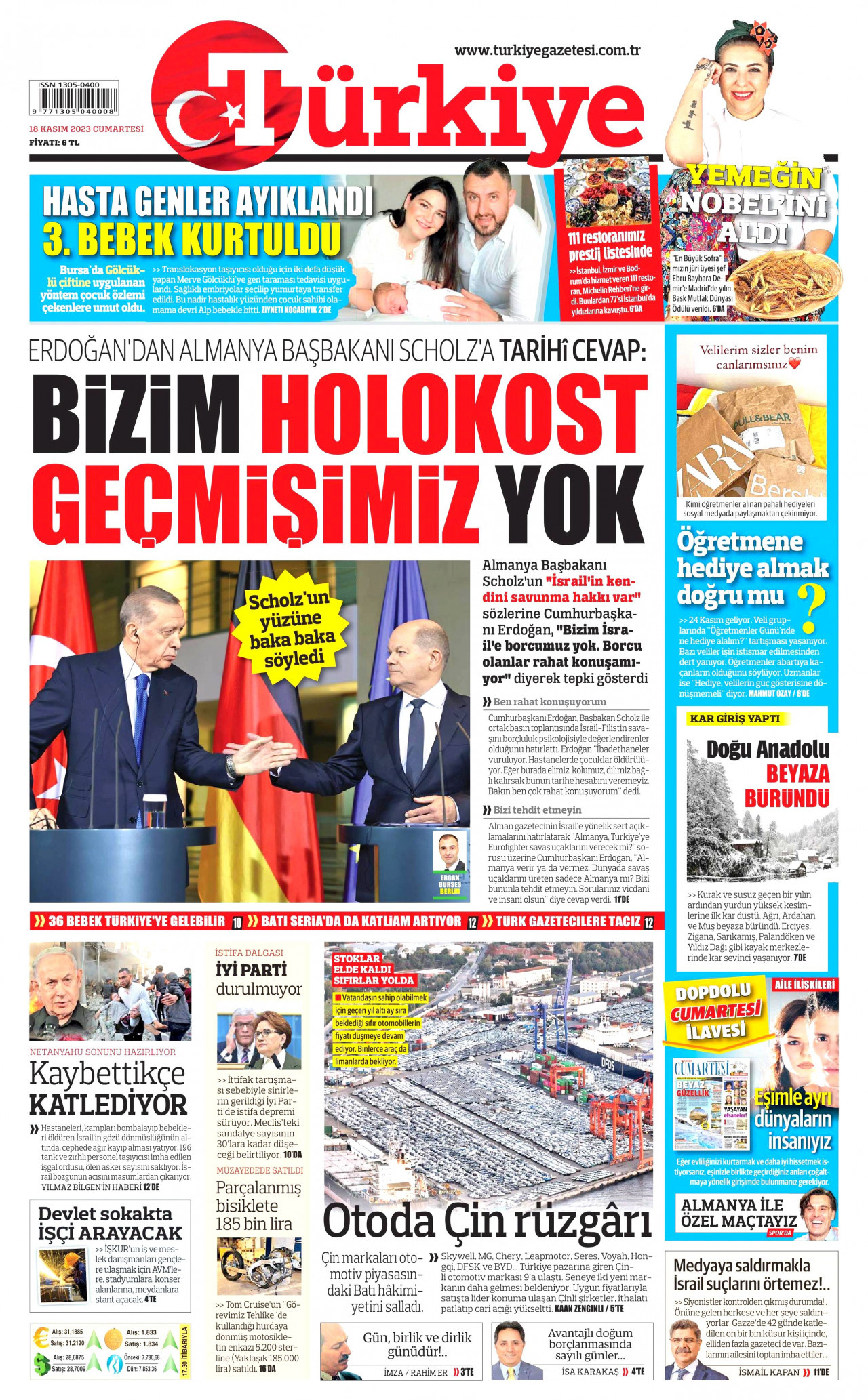 T Rkiye Gazetesi T Rkiye Man Et Oku Haberler Kas M