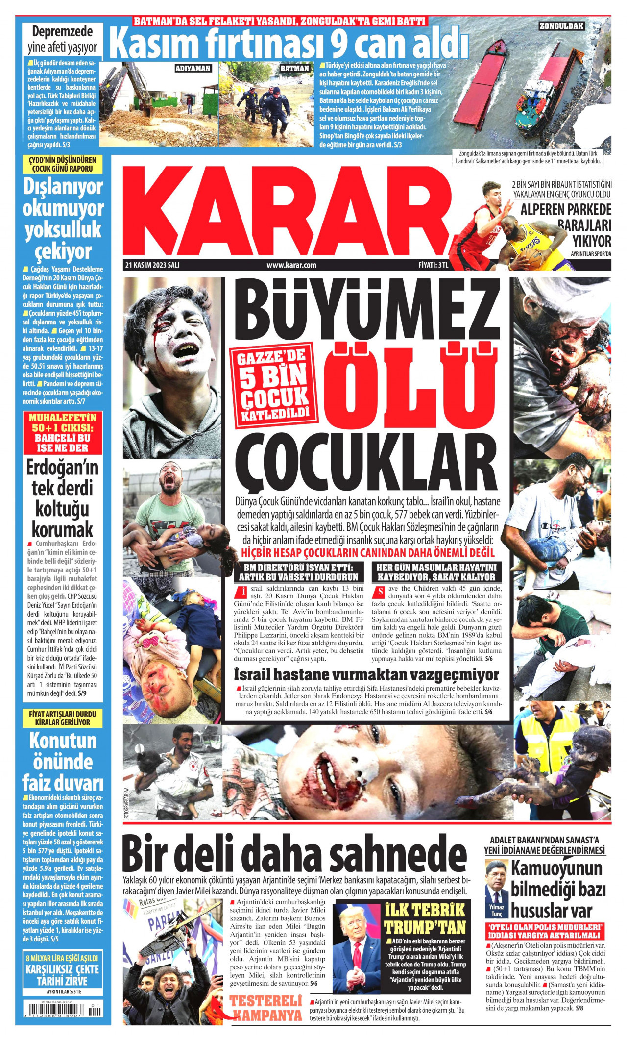 Karar Gazetesi Karar Man Et Oku Haberler Kas M