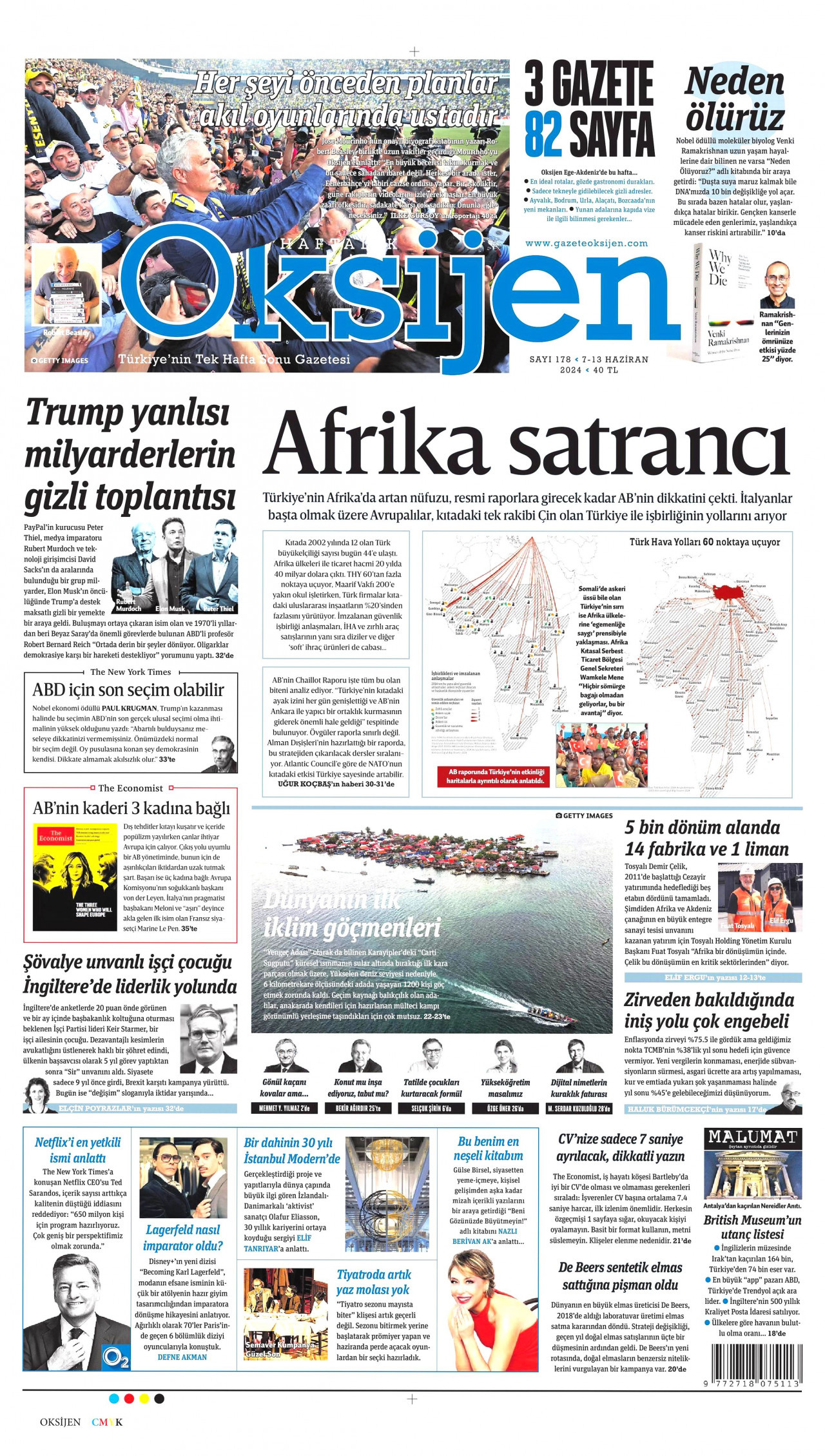 Oksijen Gazetesi Oksijen Manşet Oku Haberler 07 Haziran 2024