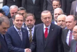 Cumhurbaşkanı Recep Tayyip Erdoğan'ın Yeniden Refah Partisi Genel Başkanı Fatih Erbakan'la görüşmesi başladı.