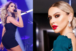 Hadise son konserinde giydiği kırmızı kıyafet ile gündem oldu: Geceliğe benzetildi