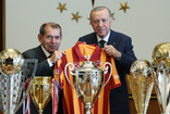 Cumhurbaşkanı Erdoğan, Süper Lig şampiyonu Galatasaray'ı kabul etti