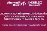 Alternatif Bank, "Çeşitlilik ve Kapsayıcılık Alanında Türkiye'nin En İyi Bankası" seçildi