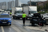 Esenyurt'ta zincirleme trafik kazası! 15 araç birbirine girdi