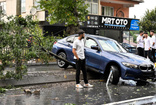 İstanbul'da kısa süreli yağmur geçişleri hayatı olumsuz etkiledi