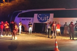 Aydın'da yoldan çıkan otobüsteki 1 kişi öldü, 10 kişi yaralandı