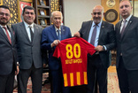 MHP Genel Başkanı Bahçeli, Bellona Kayserispor Başkanı Çamlı'yı kabul etti