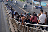 İstanbul'da sabah saatlerinde trafik yoğunluğu yaşanıyor