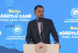 Murat Kurum Söğütlü Cami temel atma töreninde konuştu: İsrail'in hedefi Anadolu'dur!