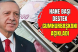 Hane başı destek ödemesi! Aylık Ödenecek Tutarı Cumhurbaşkanı Açıkladı