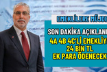 Emekliye 24 bin lira ek para sürprizi! 4A 4B 4C'linin tamamına şahane kıyak