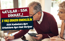 3 yaş erken emeklilik geldi! Emeklilik sistemi değişti