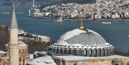 İstanbul'daki kar esaretinden geriye görenleri hayran bıraktıran manzaralar kaldı
