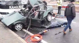 Kırşehir'de otobüs ve otomobil çarpıştı: 3 ölü