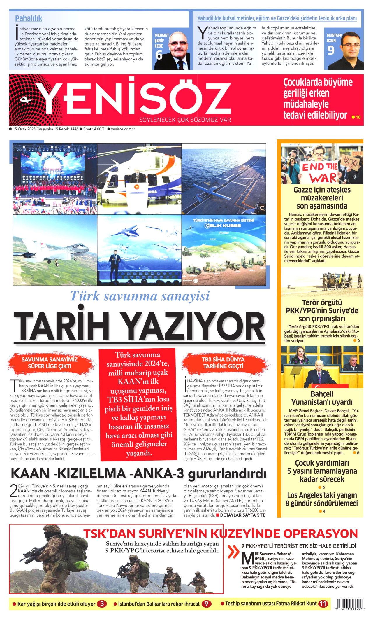 Yeni Söz Gazetesi