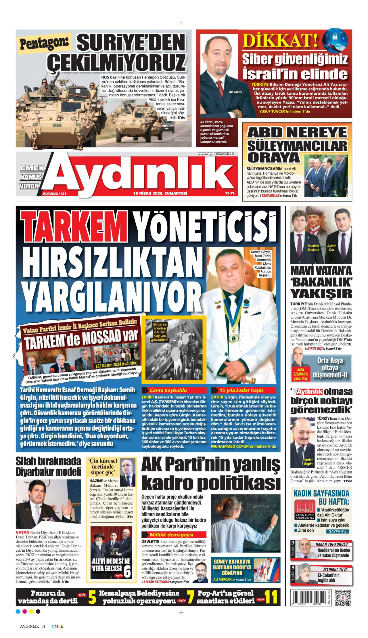 Aydınlık Gazetesi