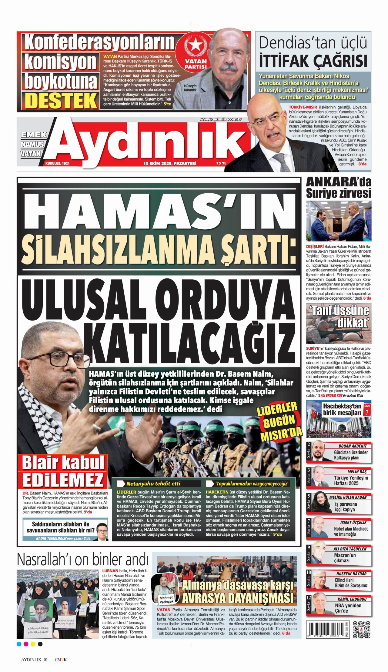 Aydınlık Gazetesi