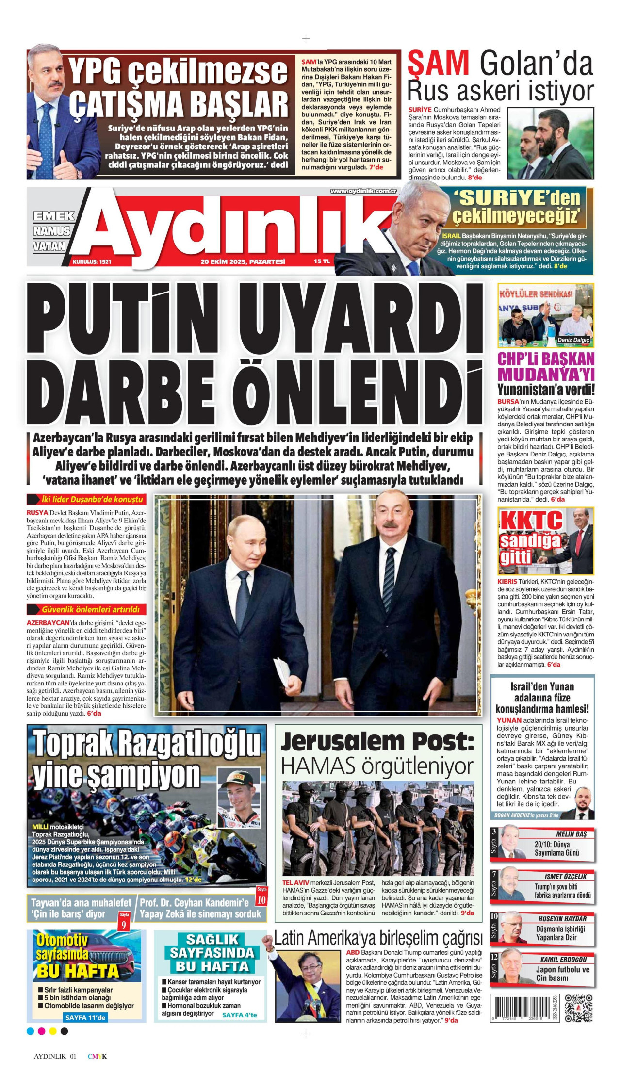 Aydınlık Gazetesi