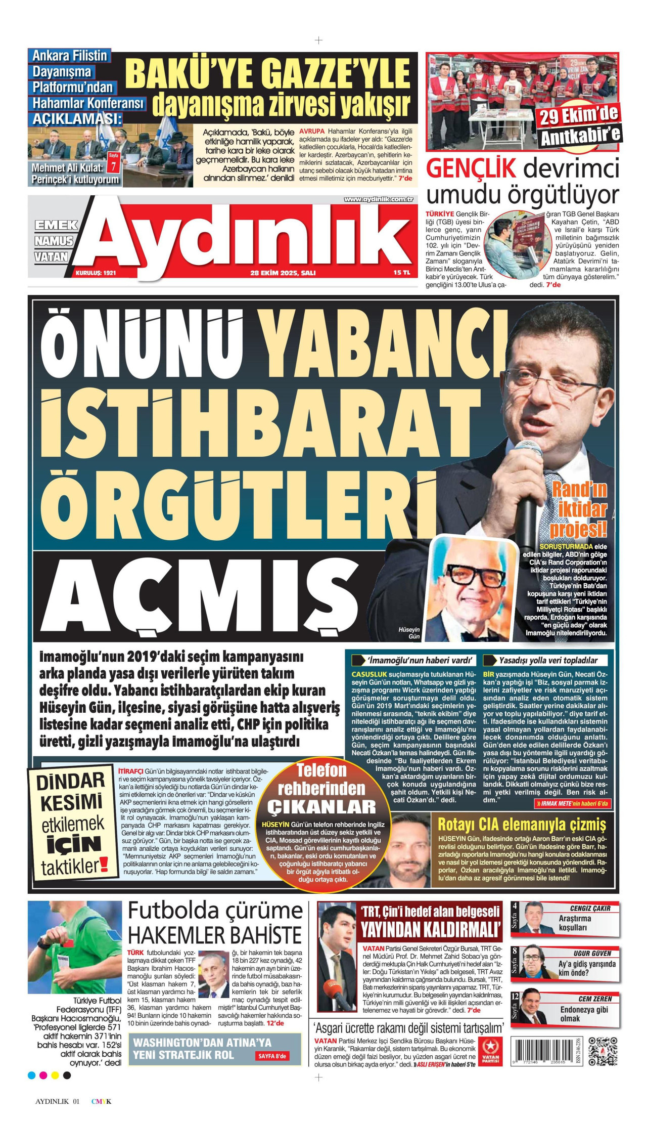 Aydınlık Gazetesi