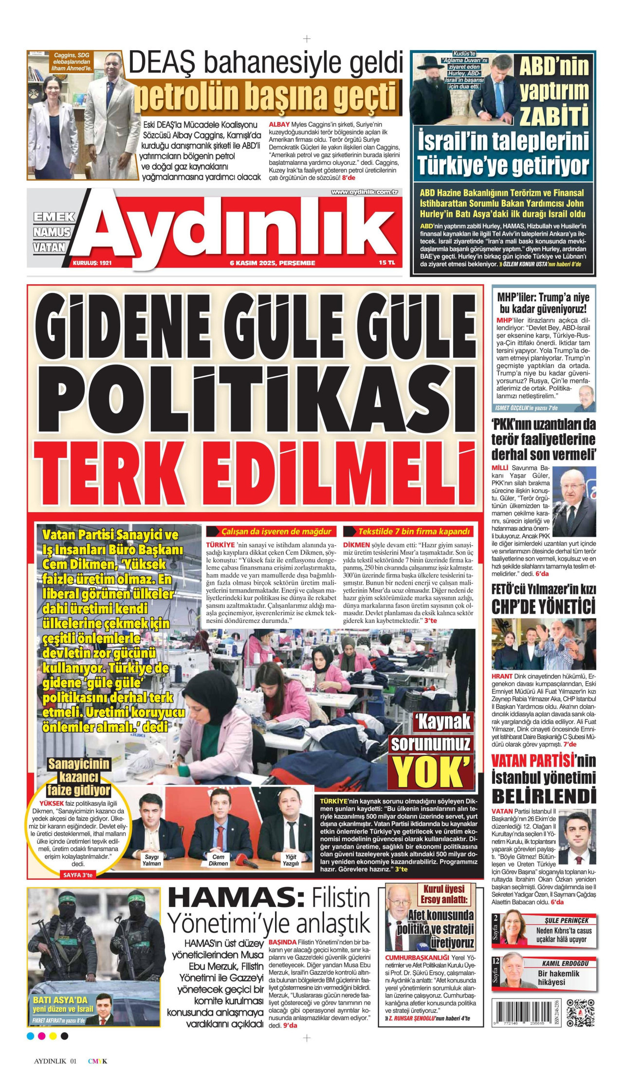 Aydınlık Gazetesi
