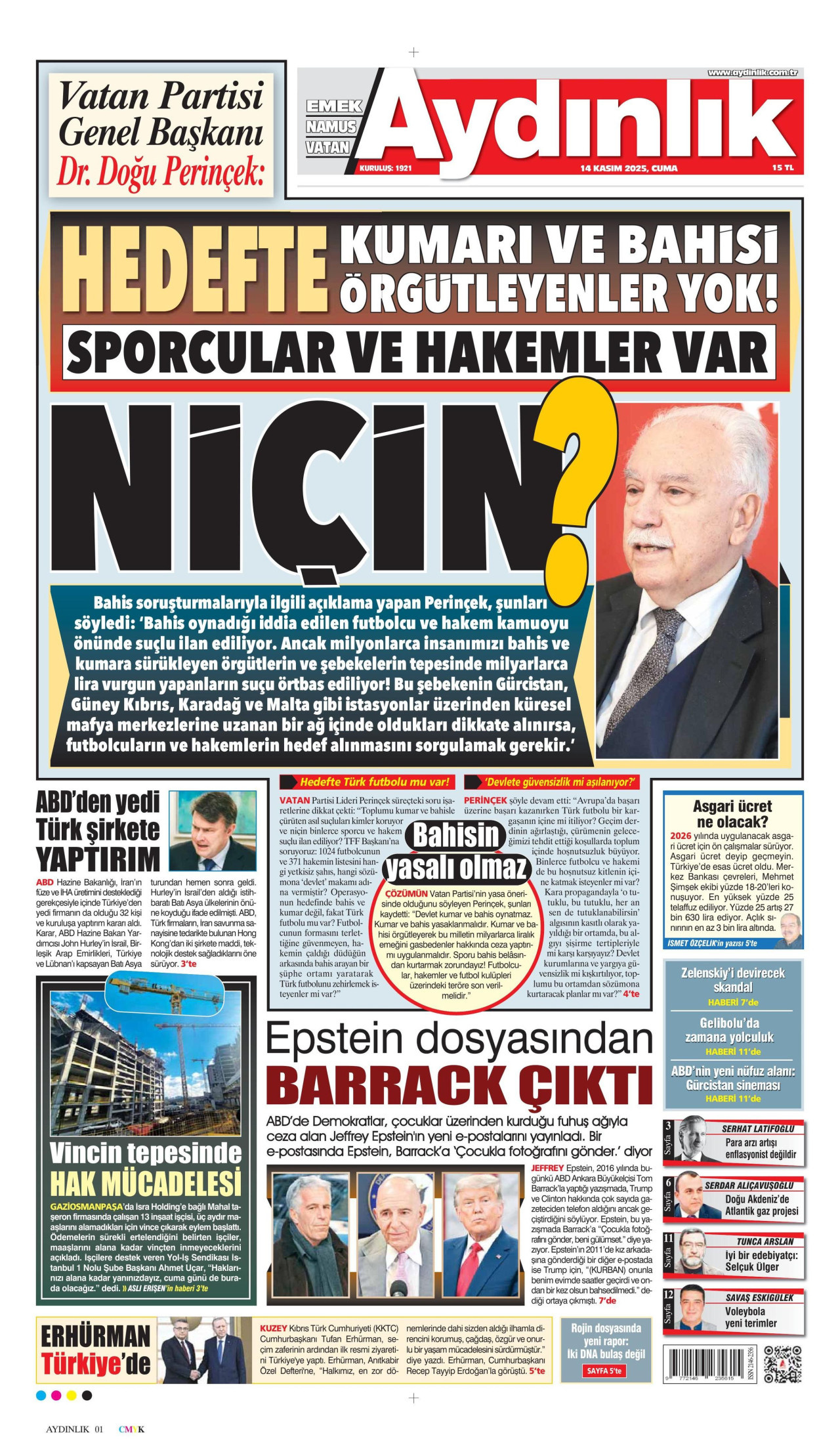Aydınlık Gazetesi