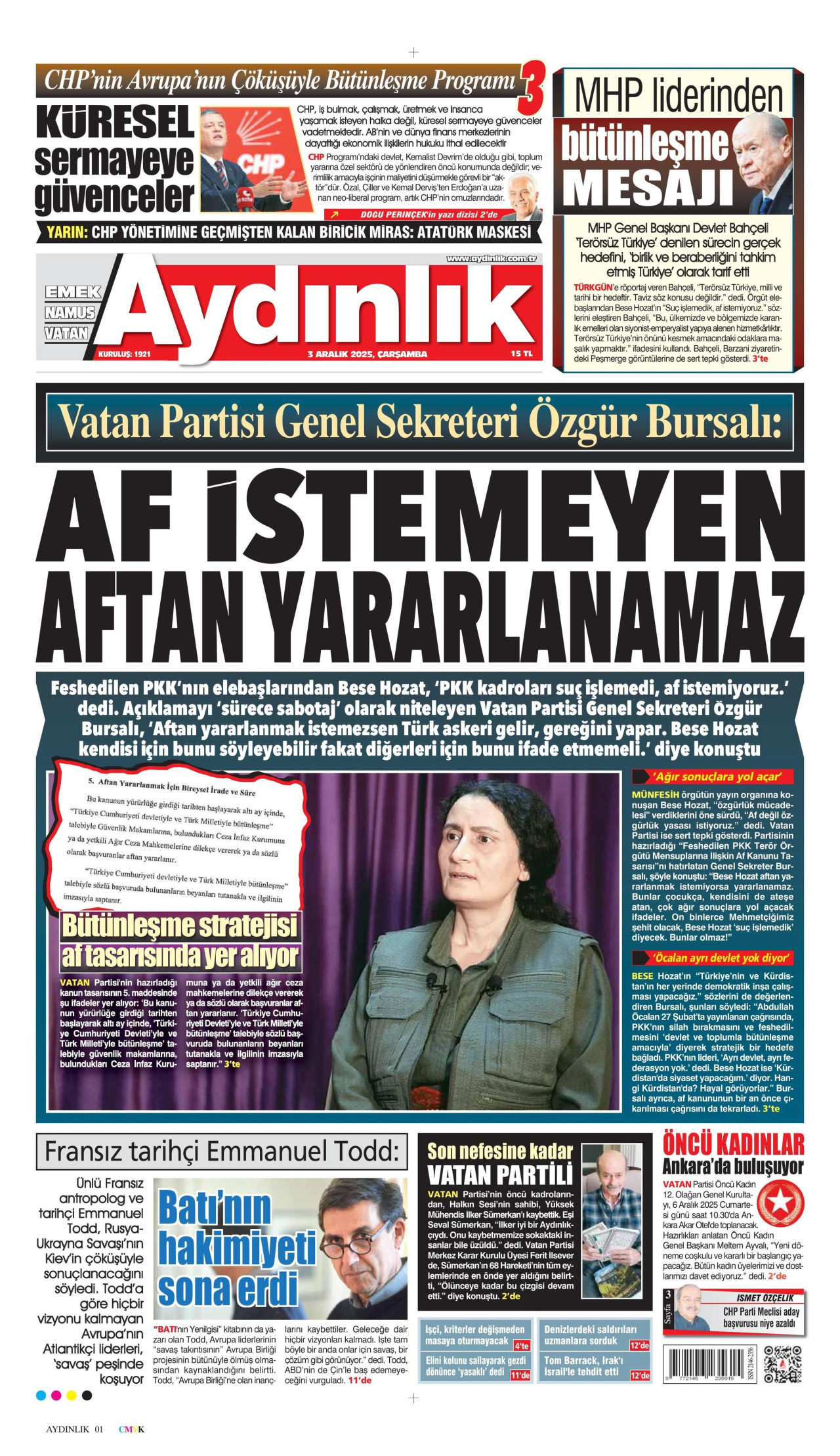 Aydınlık Gazetesi