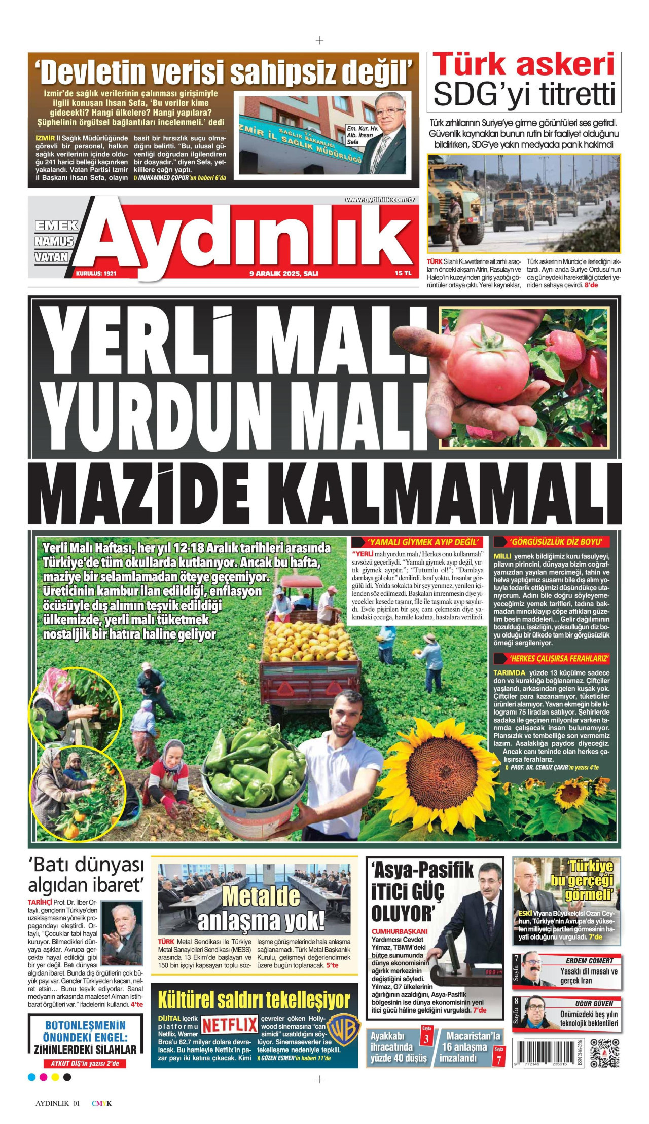 Aydınlık Gazetesi