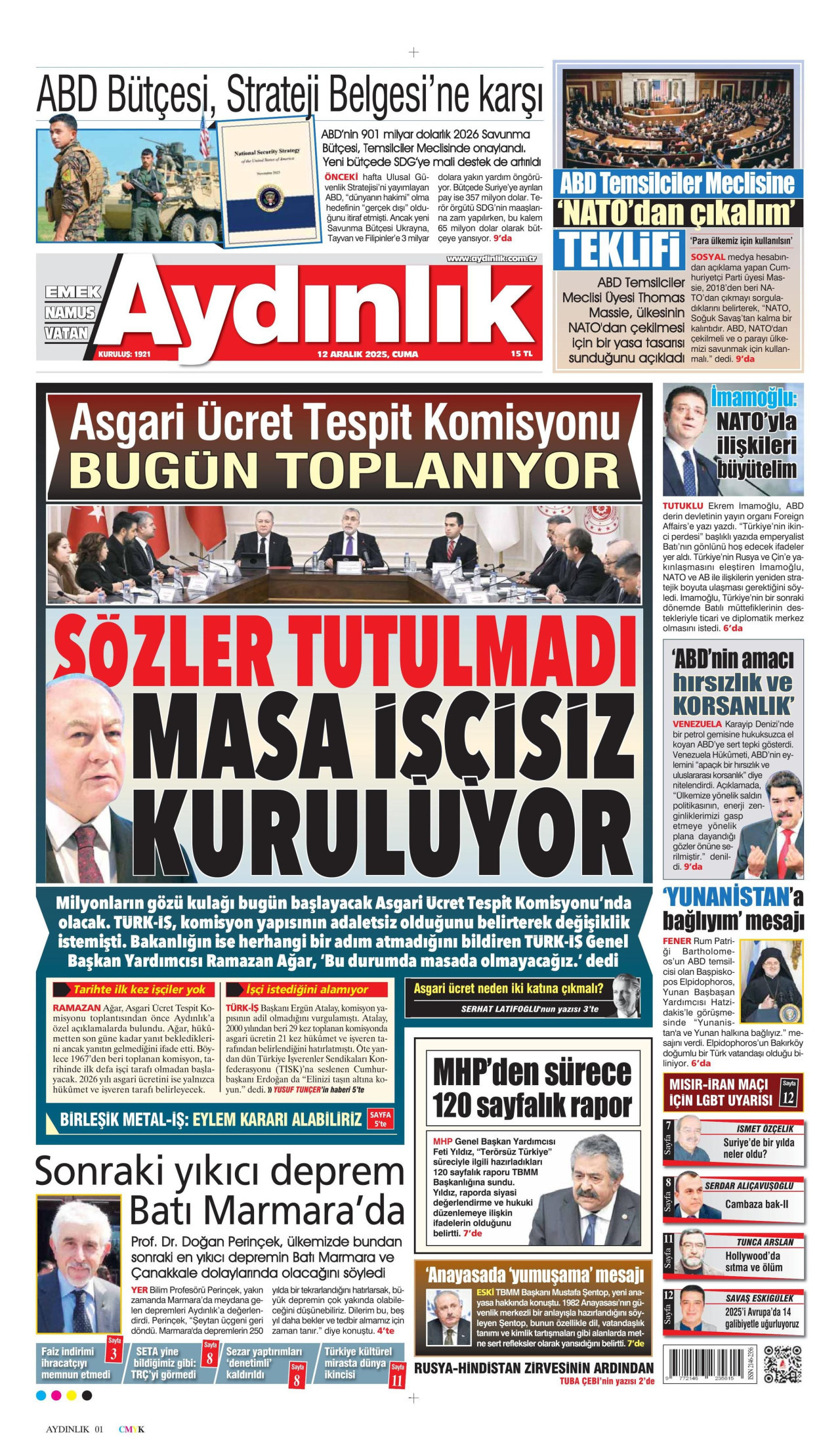 Aydınlık Gazetesi
