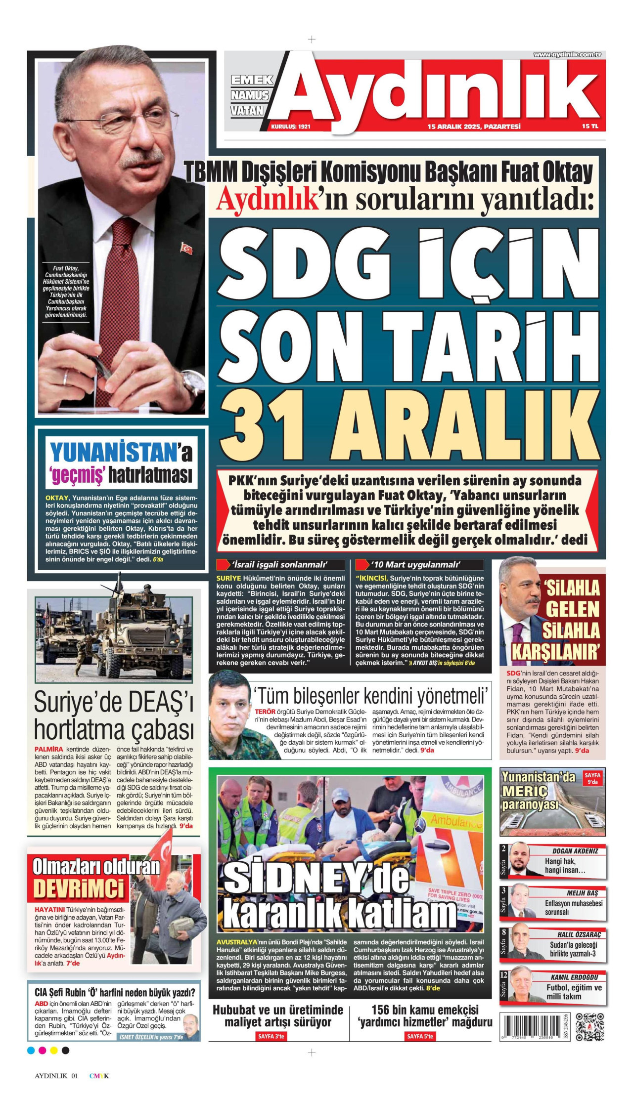 Aydınlık Gazetesi