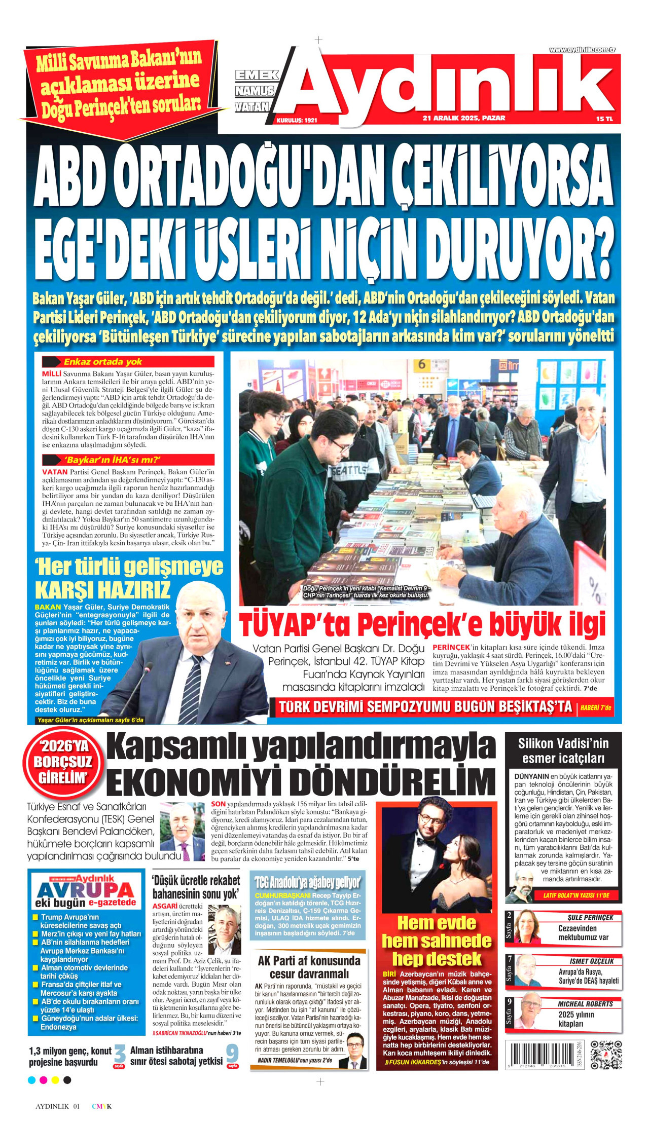 Aydınlık Gazetesi