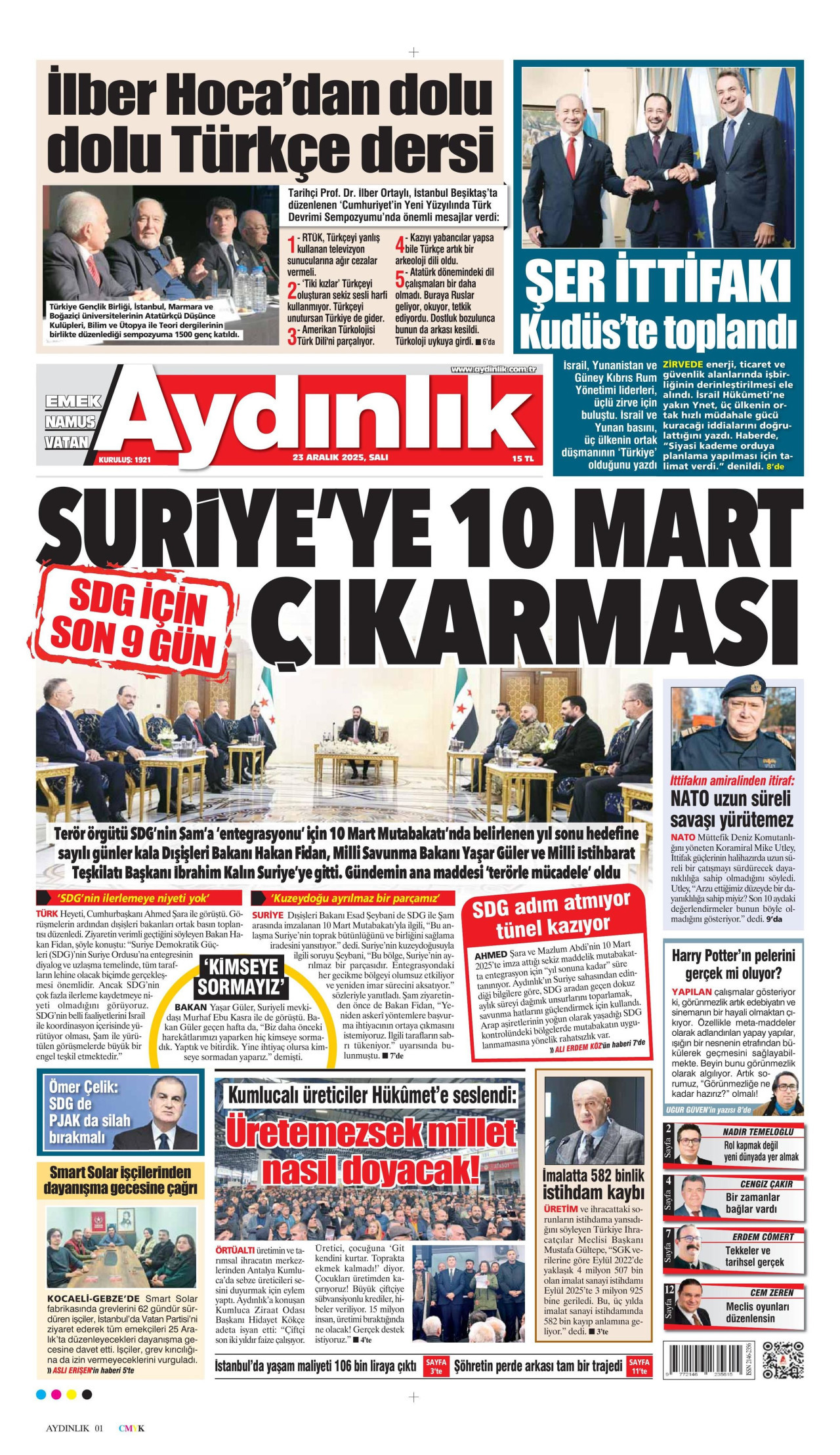 Aydınlık Gazetesi