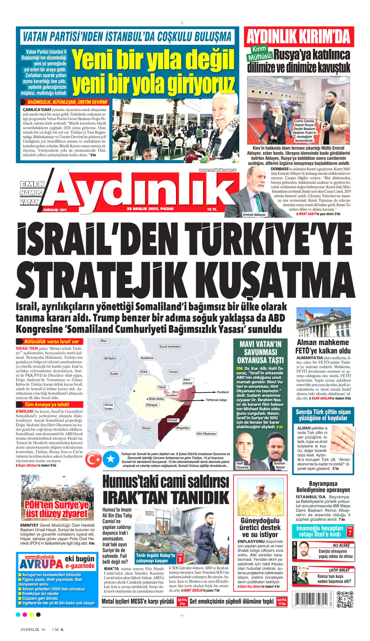 Aydınlık Gazetesi