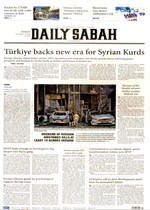 Daily Sabah · 14 Eylül 2026 ilk sayfası