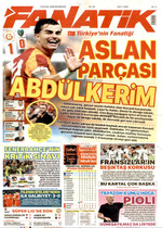Fanatik · 14 Eylül 2026 ilk sayfası