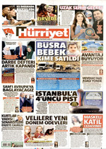 Hürriyet · 14 Eylül 2026 ilk sayfası