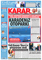 Karar · 14 Eylül 2026 ilk sayfası