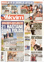 Takvim · 14 Eylül 2026 ilk sayfası
