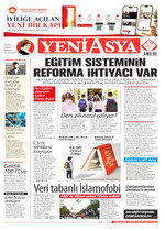 Yeni Asya · 14 Eylül 2026 ilk sayfası