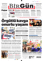 BirGün · 27 Eylül 2026 ilk sayfası