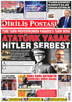 Diriliş Postası · 27 Eylül 2026 ilk sayfası