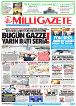 Milli Gazete · 27 Eylül 2026 ilk sayfası