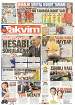 Takvim · 27 Eylül 2026 ilk sayfası
