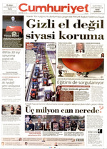 Cumhuriyet · 5 Ekim 2026 ilk sayfası