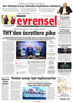 Evrensel · 5 Ekim 2026 ilk sayfası