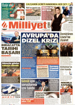 Milliyet · 5 Ekim 2026 ilk sayfası