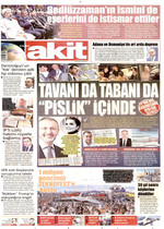 Yeni Akit · 5 Ekim 2026 ilk sayfası