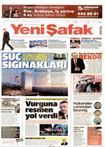 Yeni Şafak · 5 Ekim 2026 ilk sayfası