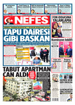 Nefes · 9 Ekim 2026 ilk sayfası